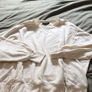 Cream pullover sweater